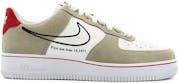 Nike Air Force 1 07 LV8 Light Stone - First Use