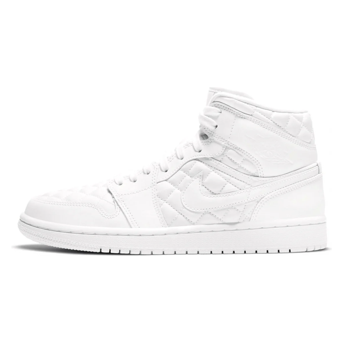 Air Jordan 1 Mid SE White Quilted