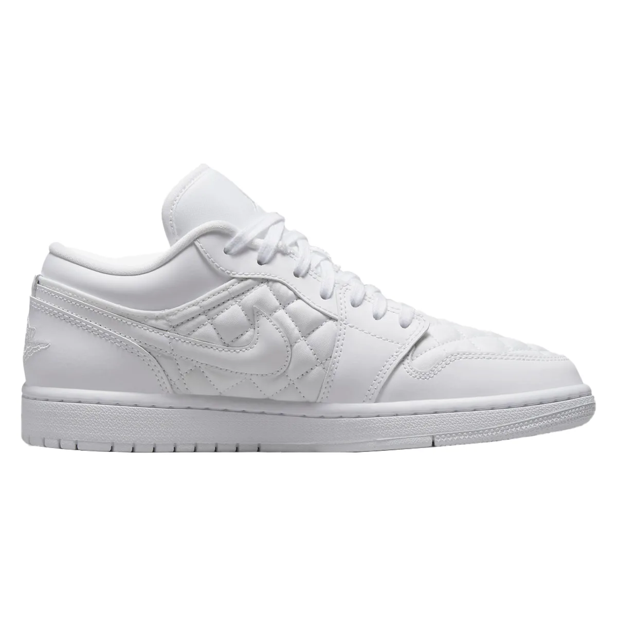 Air Jordan 1 Low Quilted "Triple White"