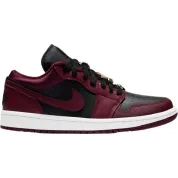 Air Jordan 1 WMNS Low Dark Beetroot Black