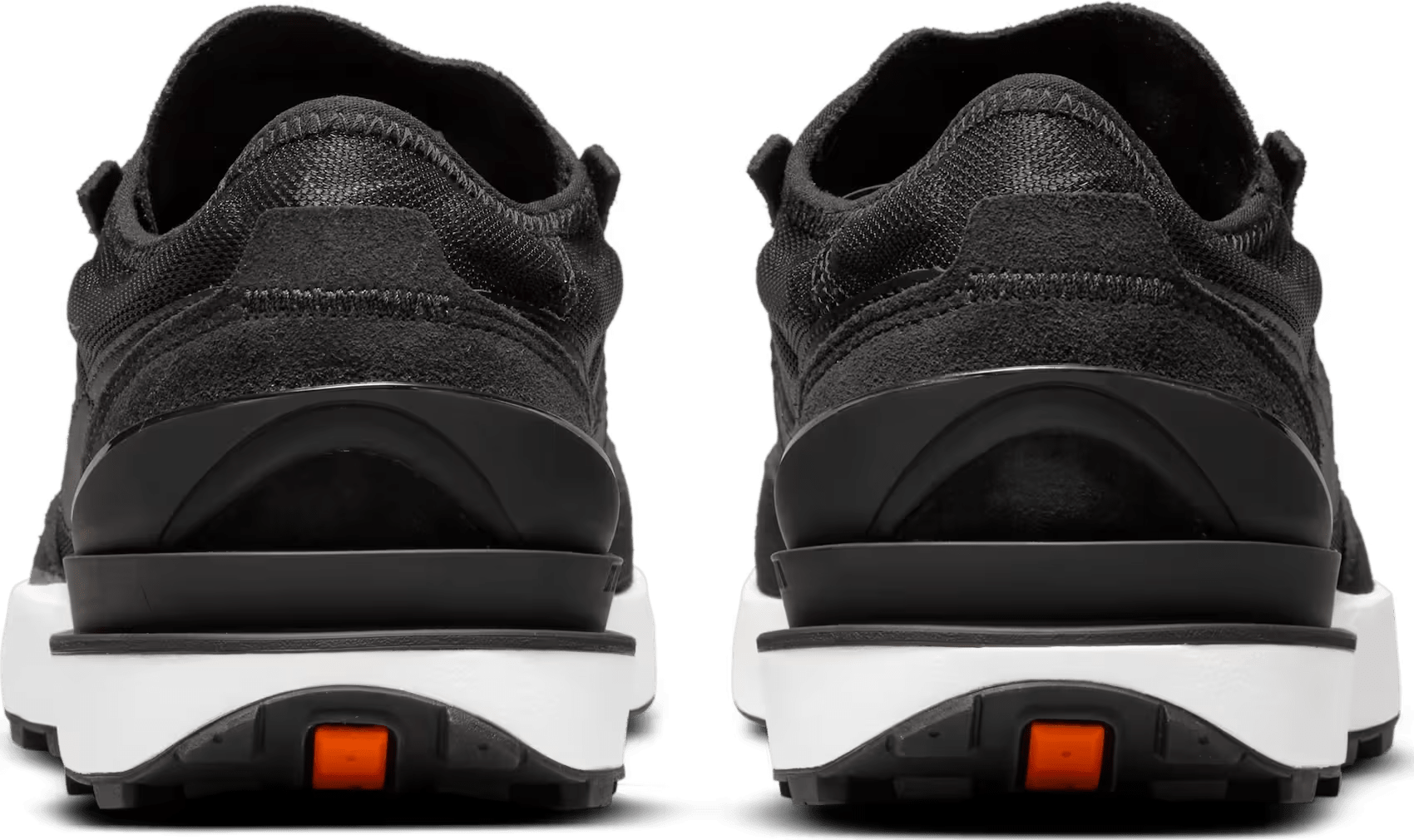 Nike Waffle One Black White Orange Black (GS)