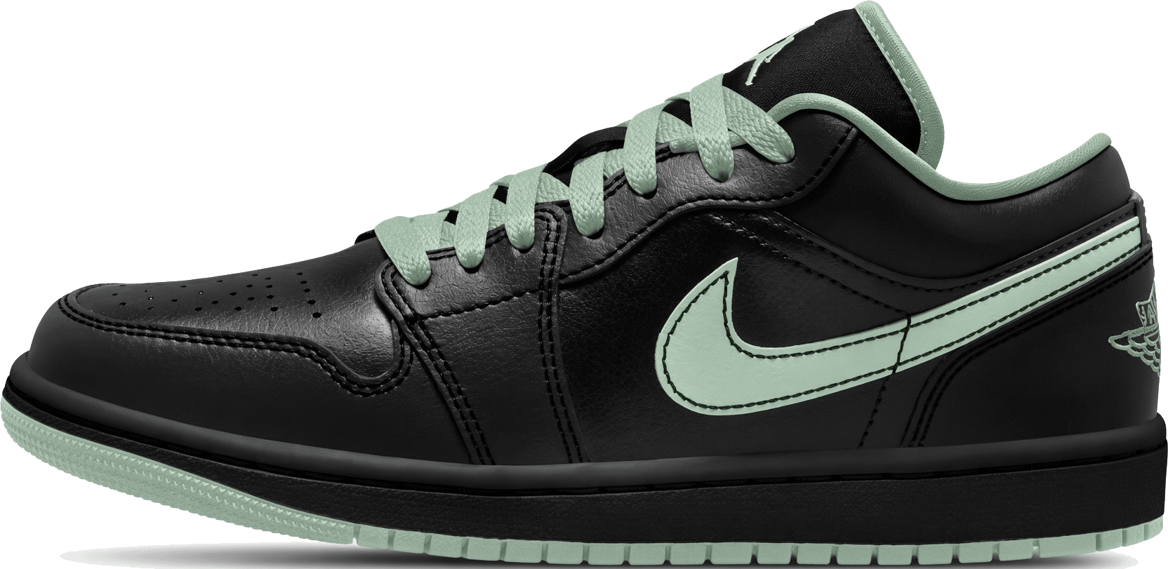 Air Jordan 1 Low "Black Pistachio Forest"