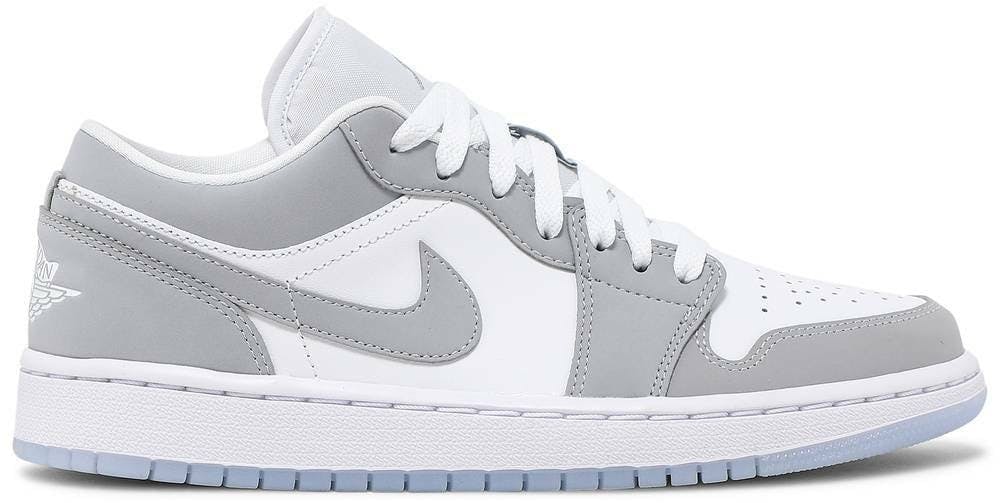 nike jordan 1 low white grey