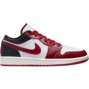 Air Jordan 1 Low Wmns "White Gym Red"