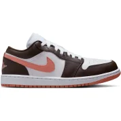 Air Jordan 1 Low Wmns "White Baroque Brown"