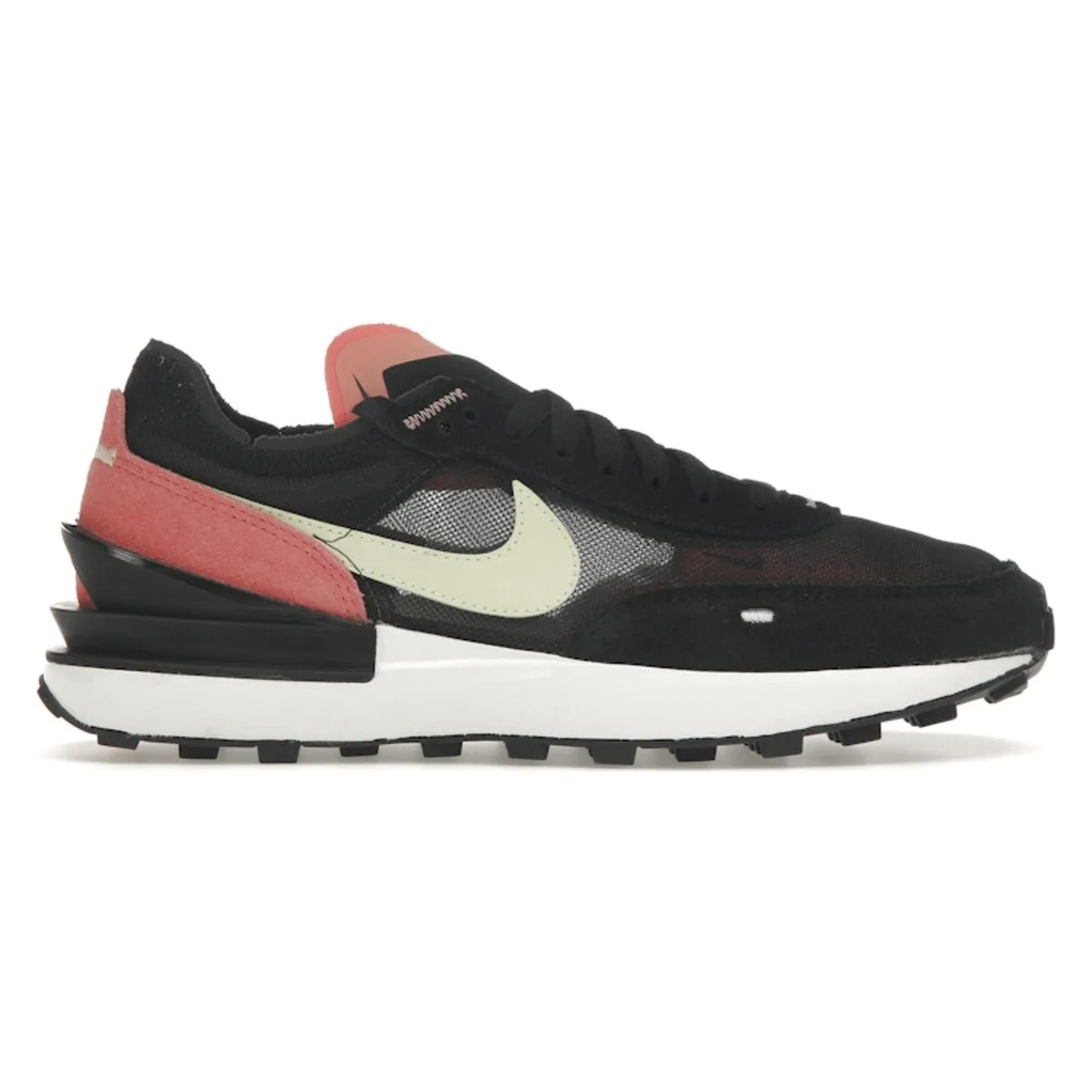 Nike Waffle One Black Lime Ice Magic Ember (Women's)