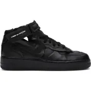 Nike Air Force 1 Mid Comme des Garçons Black
