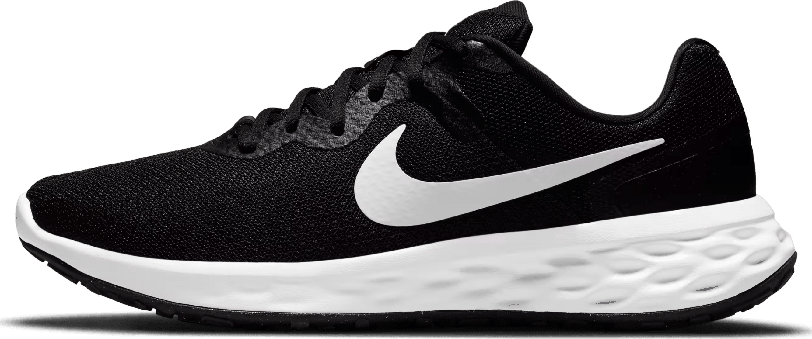 Nike Revolution 6 Black White Iron Grey