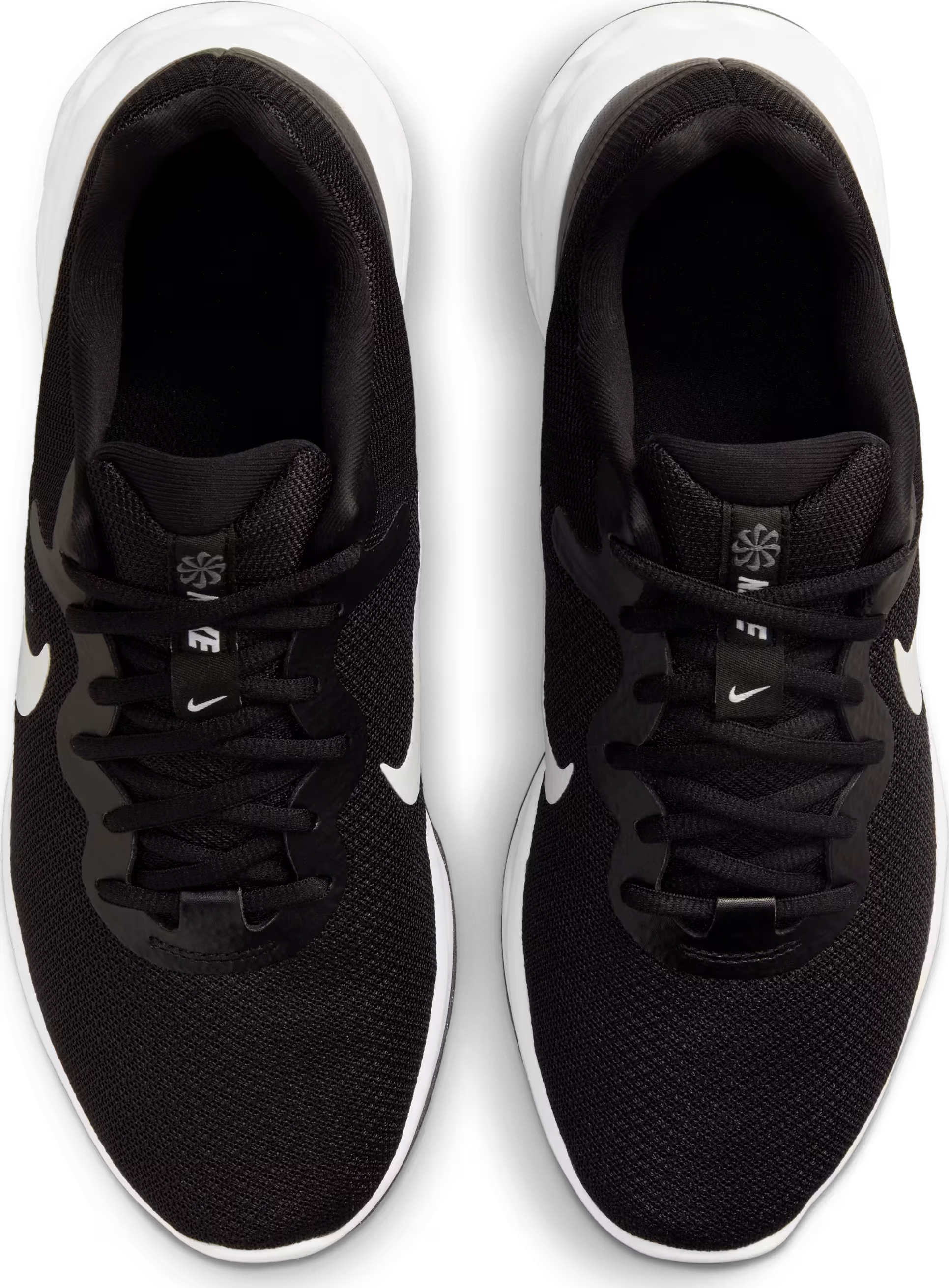 Nike Revolution 6 Black White Iron Grey