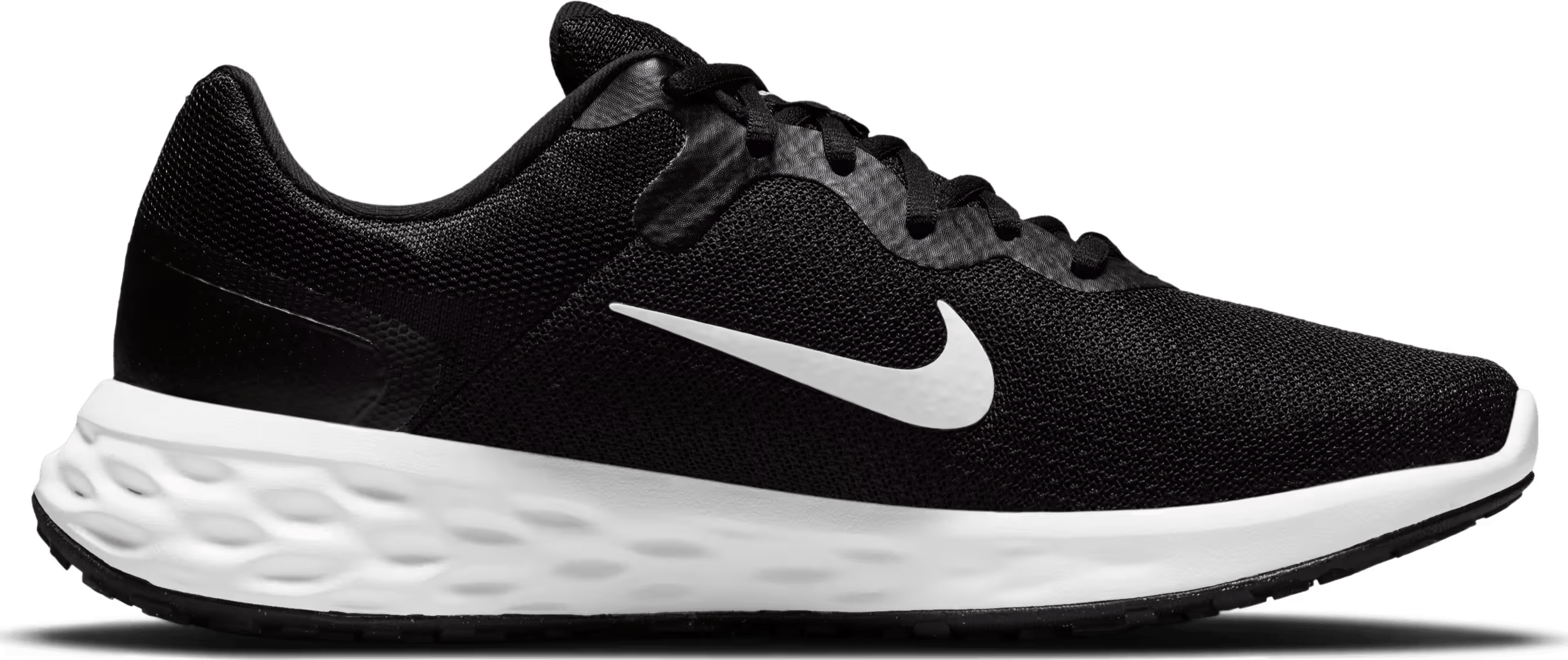 Nike Revolution 6 Black White Iron Grey