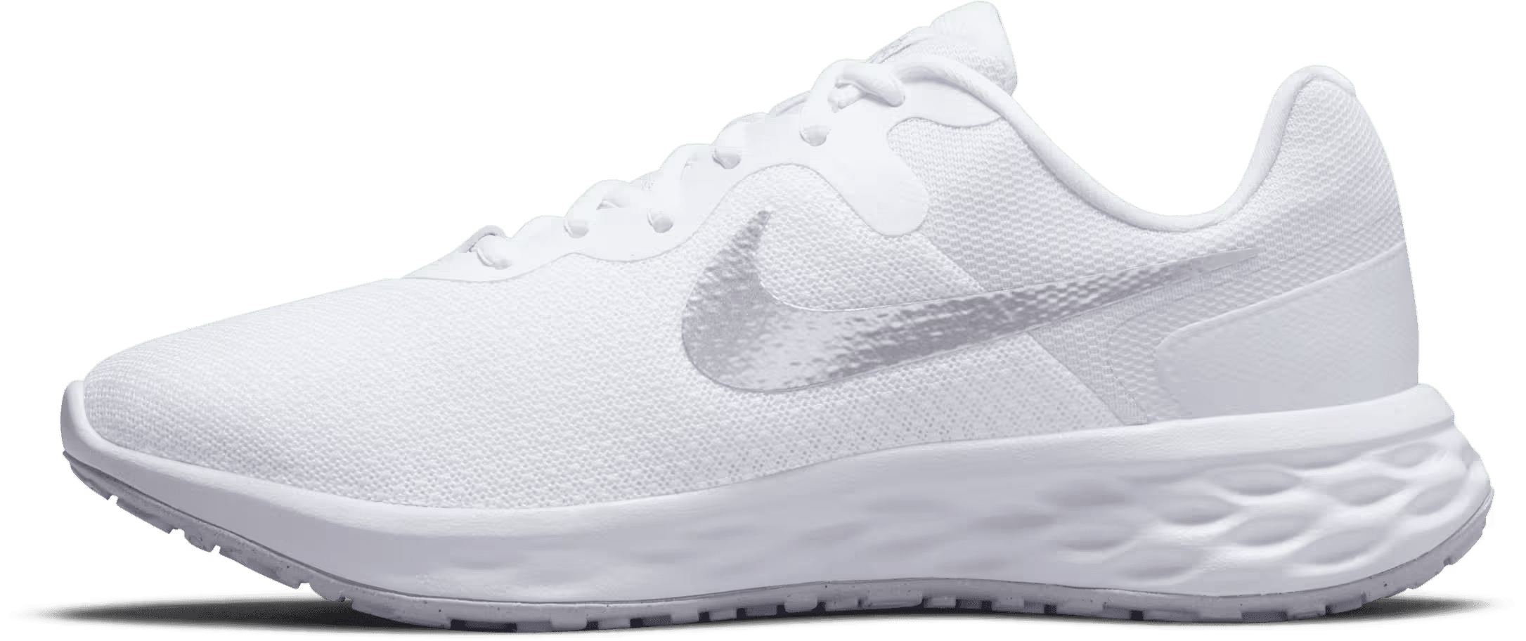 Nike Revolution 6 White Silver Metallic (Women's)
