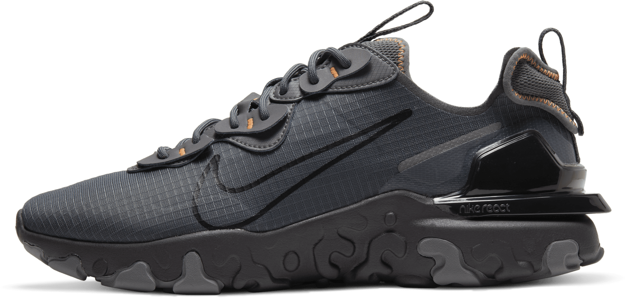 Nike React Vision Iron Grey Black