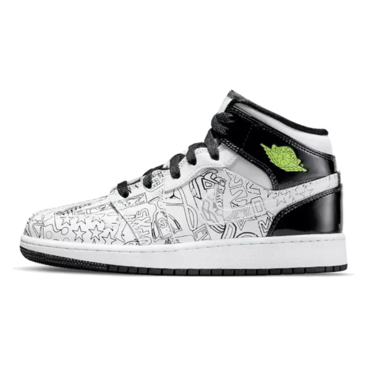 Air Jordan 1 Mid DIY (GS)