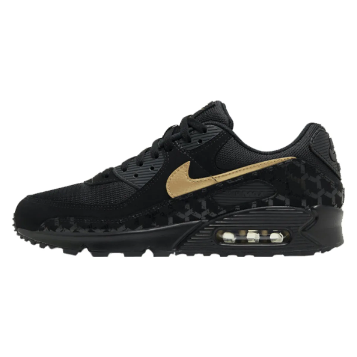Nike Air Max 90 "Black Gold Pattern"