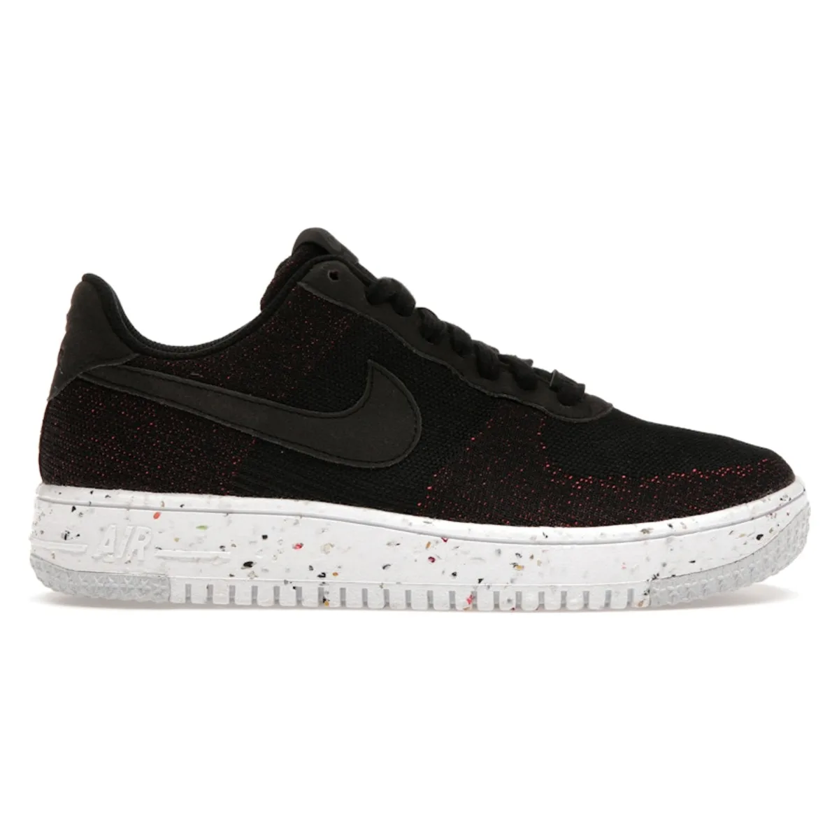 Nike Air Force 1 Low Crater Flyknit Black White