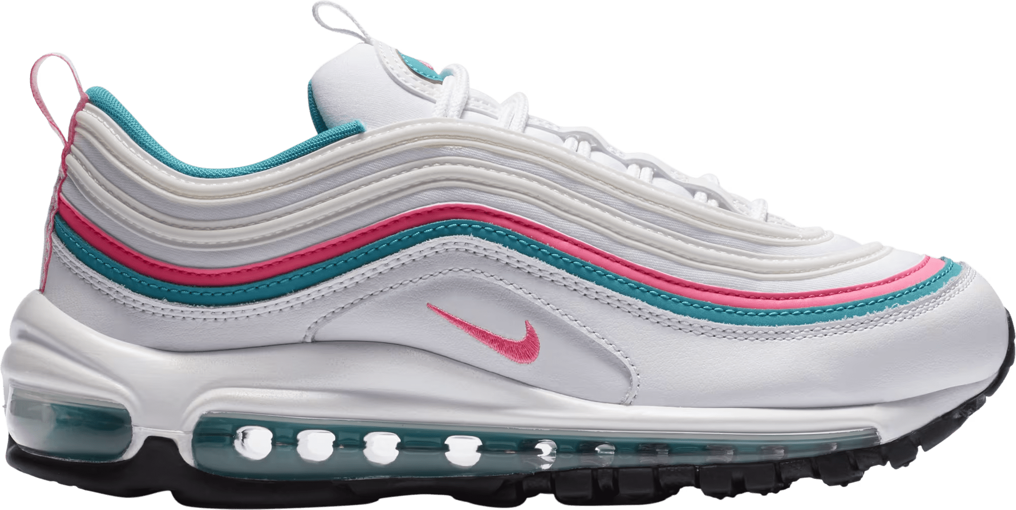 Nike Air Max 97 -  - White - Leer, Textil, Synthetisch - Maat 36.5 - Foot Locker