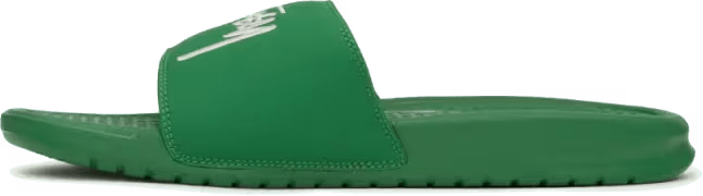 Nike Benassi Slide Stussy Pine Green Sail