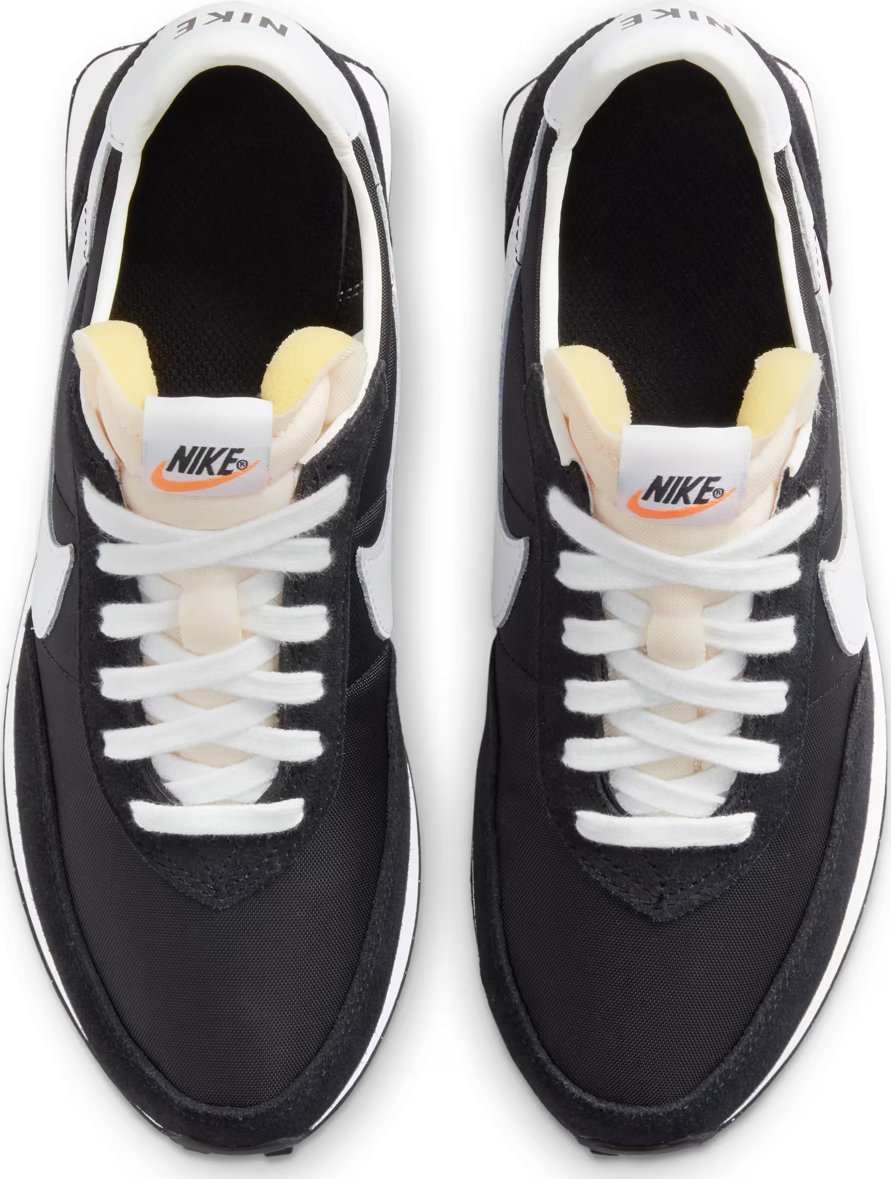 Nike Waffle Trainer 2 Black White (GS)