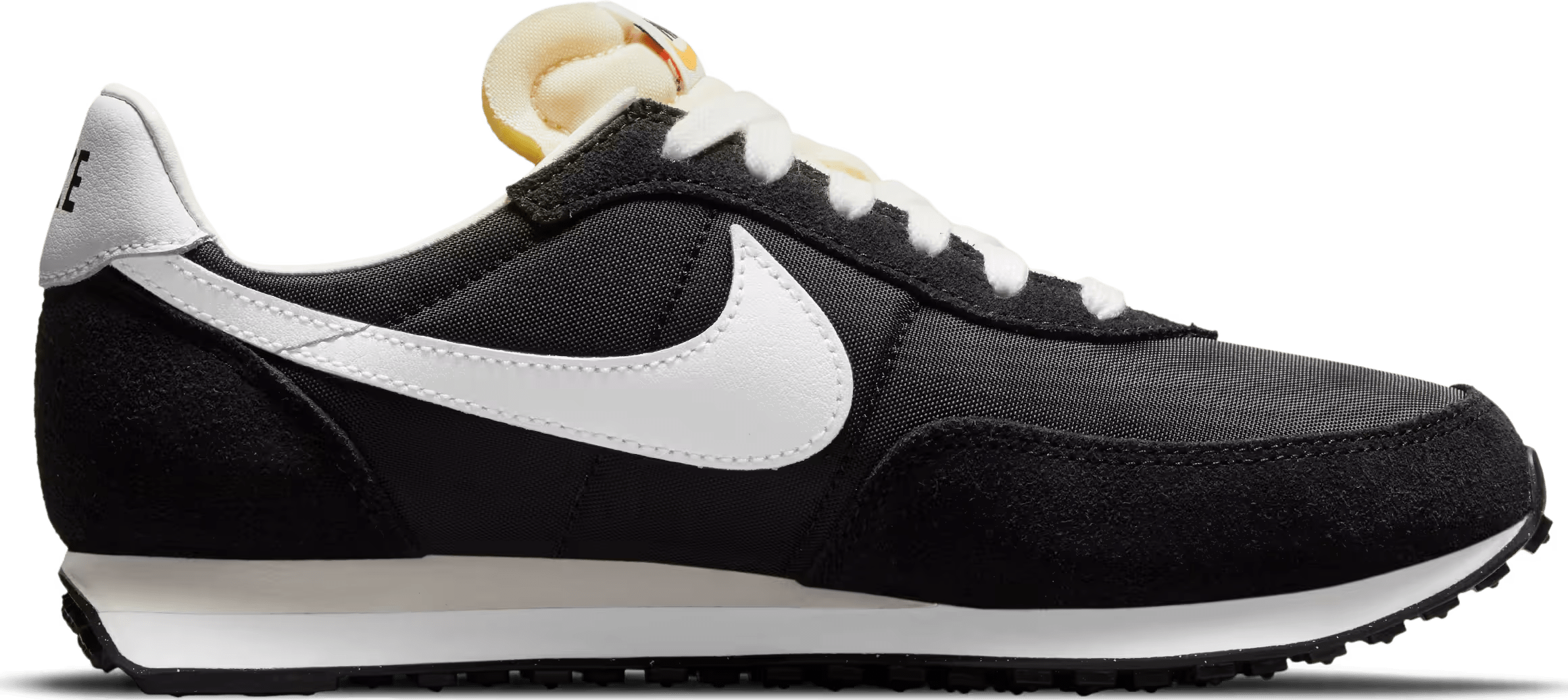 Nike Waffle Trainer 2 Black White (GS)