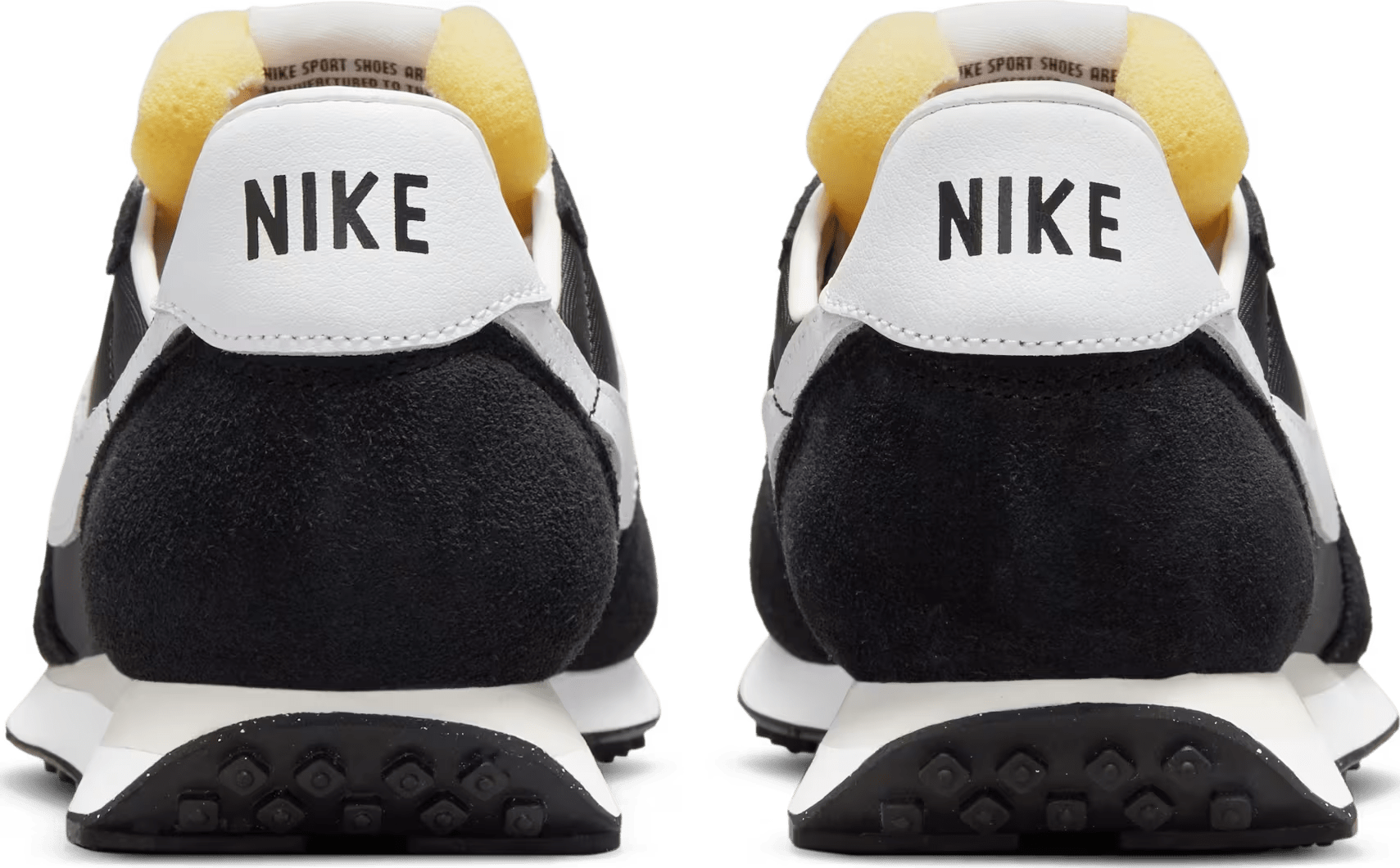 Nike Waffle Trainer 2 Black White (GS)