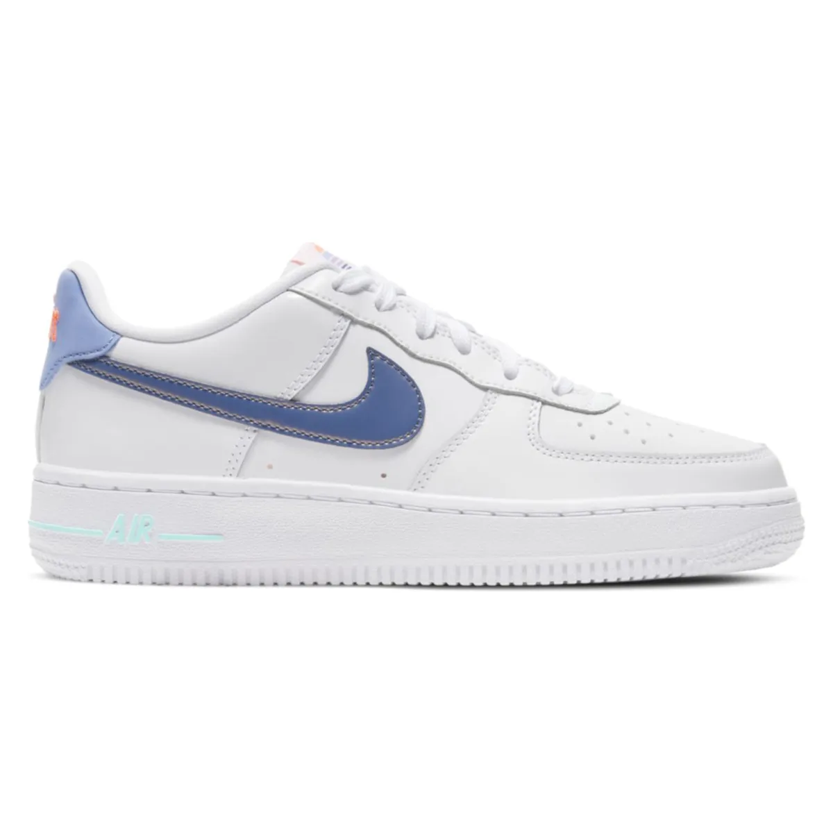 Nike Air Force 1 Low LV8 White Dark Purple (GS)