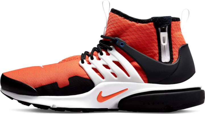 Nike Air Presto Mid Utility Black Orange
