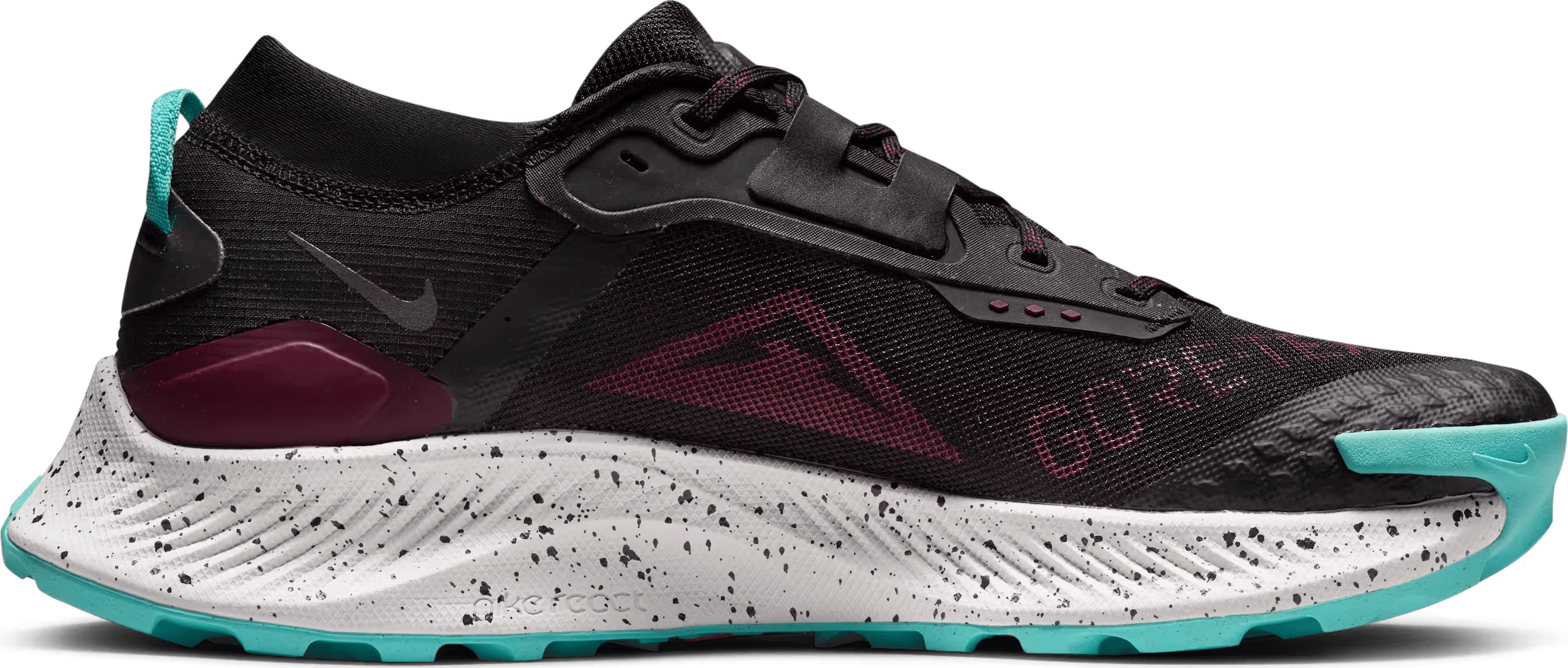 Nike Pegasus Trail 3 Gore-Tex Black Dynamic Turquoise Bright Crimson