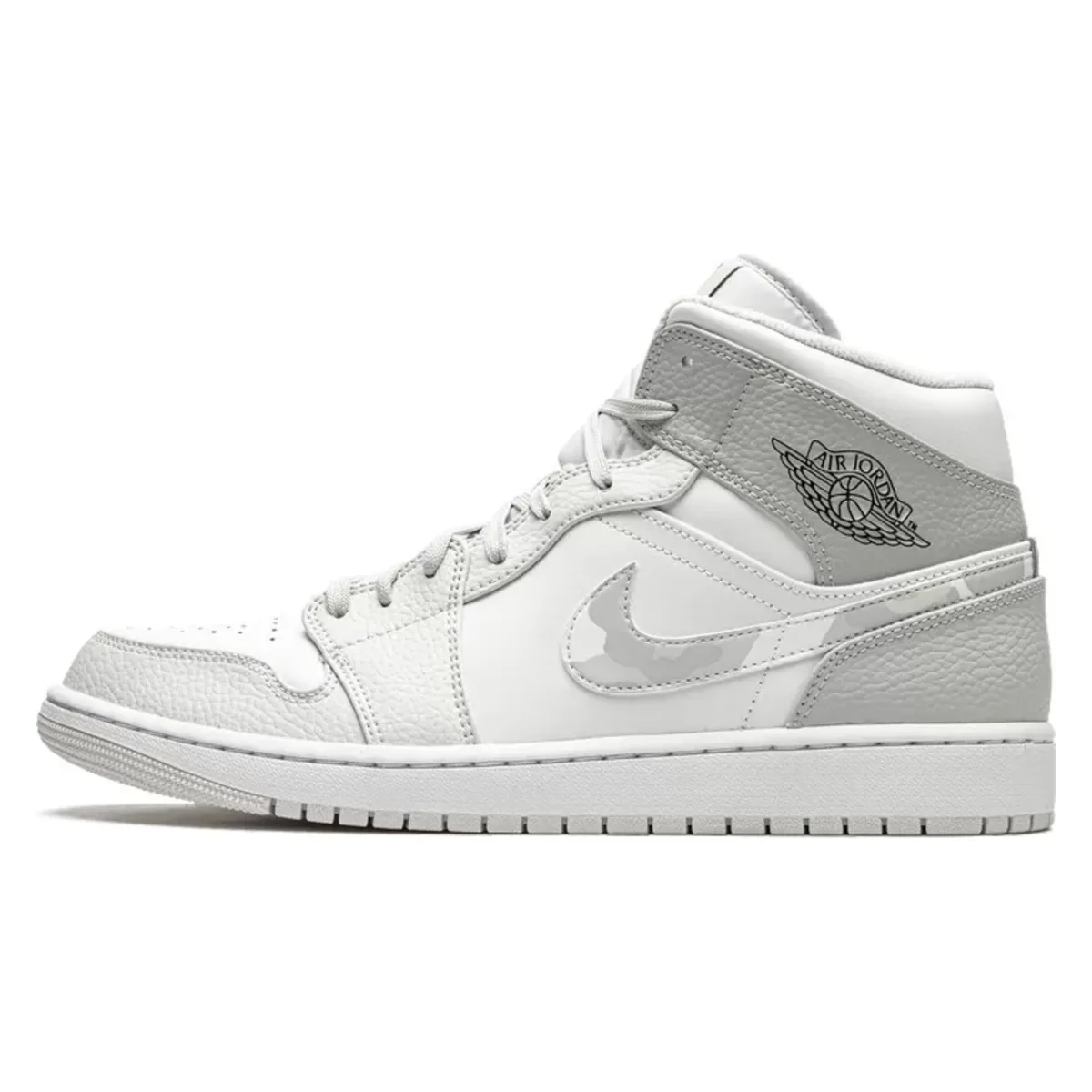 Air Jordan 1 Mid Grey Camo
