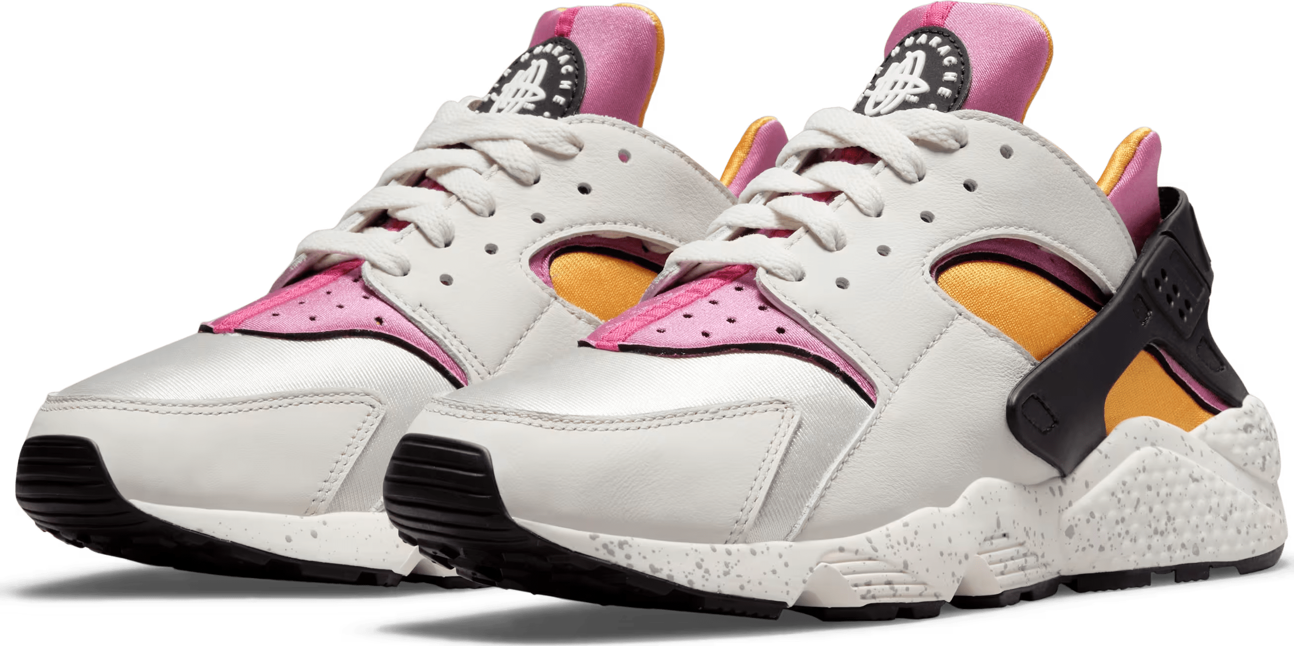 Nike Air Huarache University Gold Pink