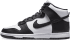 Nike Dunk High Retro "Black White"