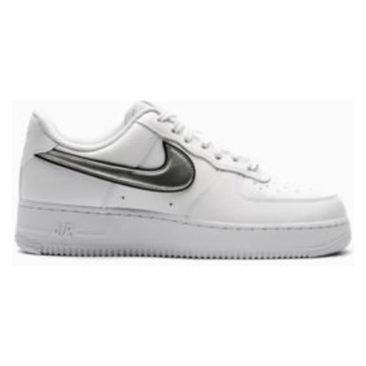 Nike Air Force 1 Low '07 Essential White Metallic Silver Black (W)