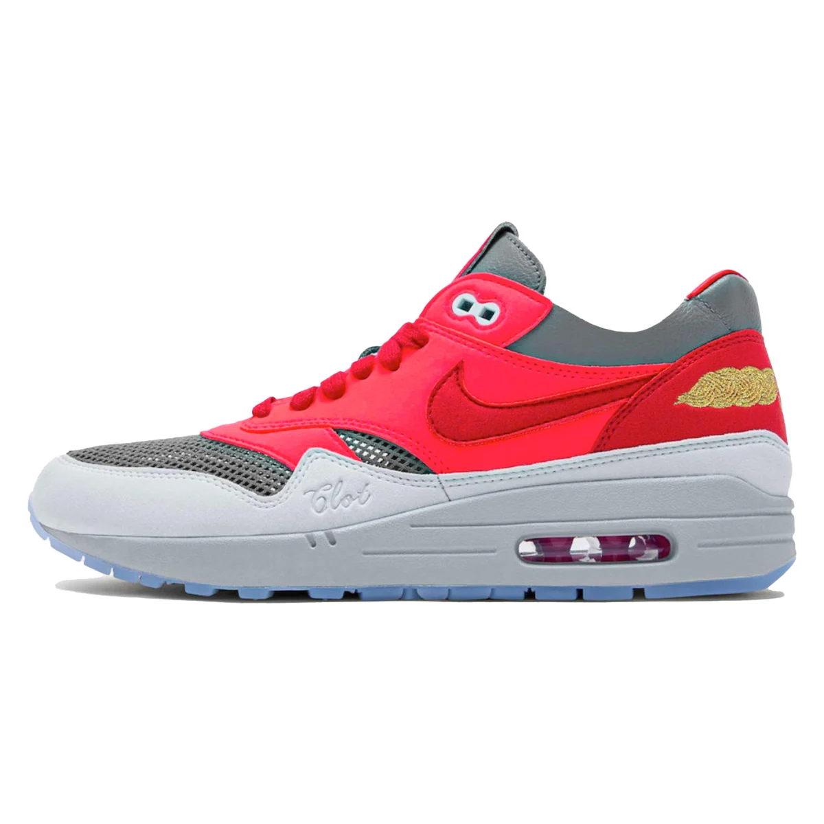 CLOT x Nike Air Max 1 K.O.D. Solar Red