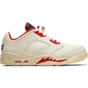 Air Jordan 5 Low Chinese New Year Sail Chile Red