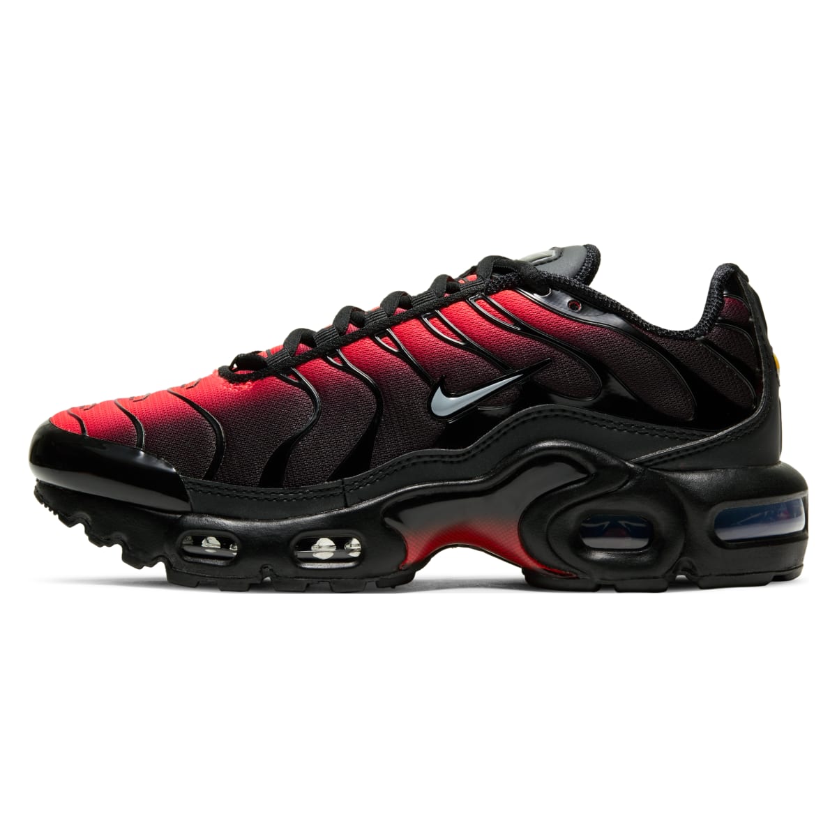 Nike Air Max Plus GS "Black Bright Crimson"