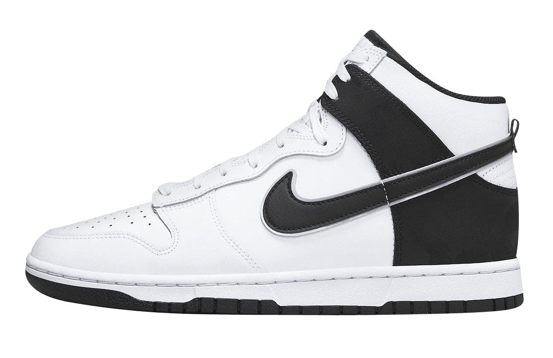 nike sb dunk high white black