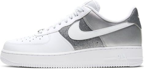 Nike Air Force 1 Low 07 White Metallic Silver (W)