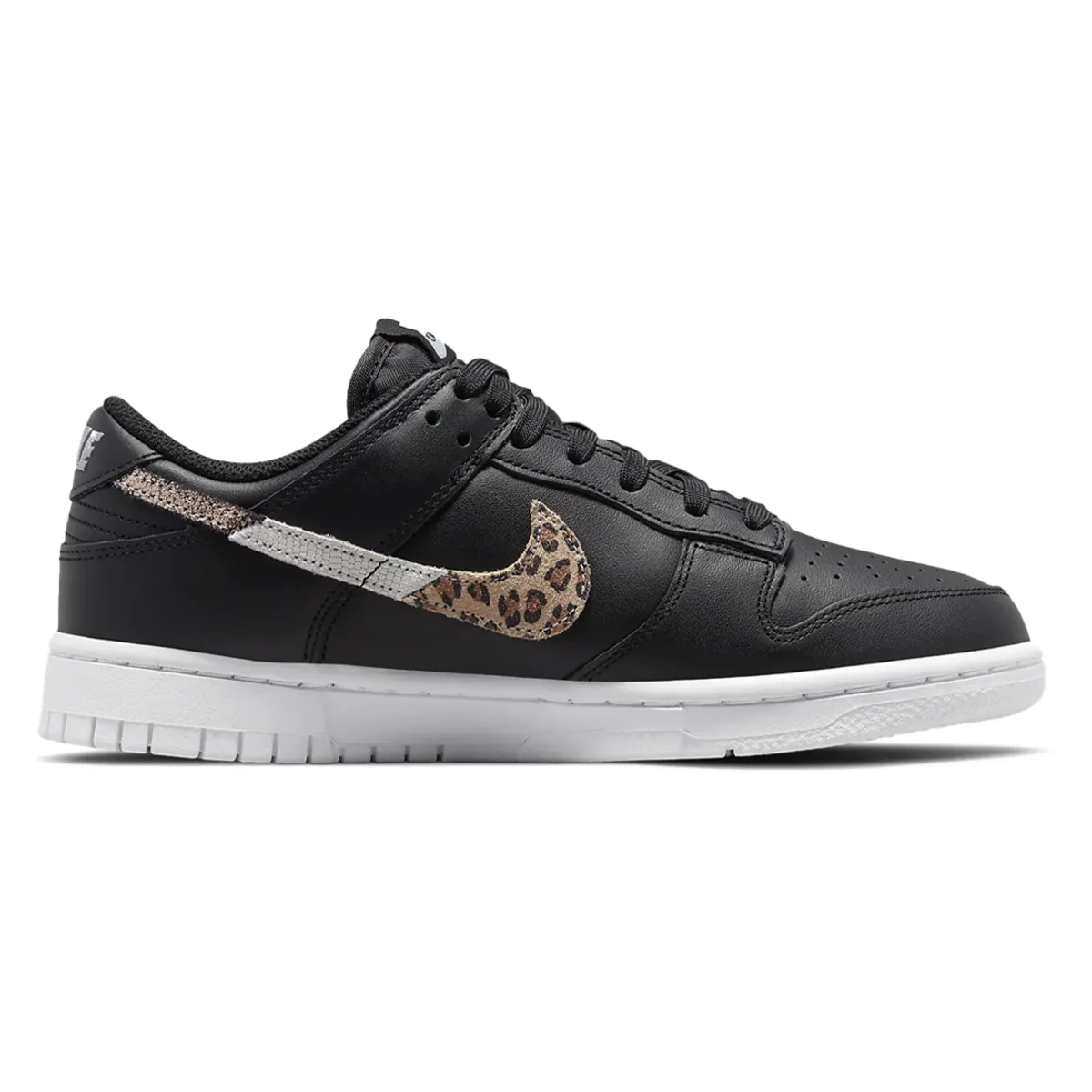Nike Dunk Low Black "Animal Swoosh"
