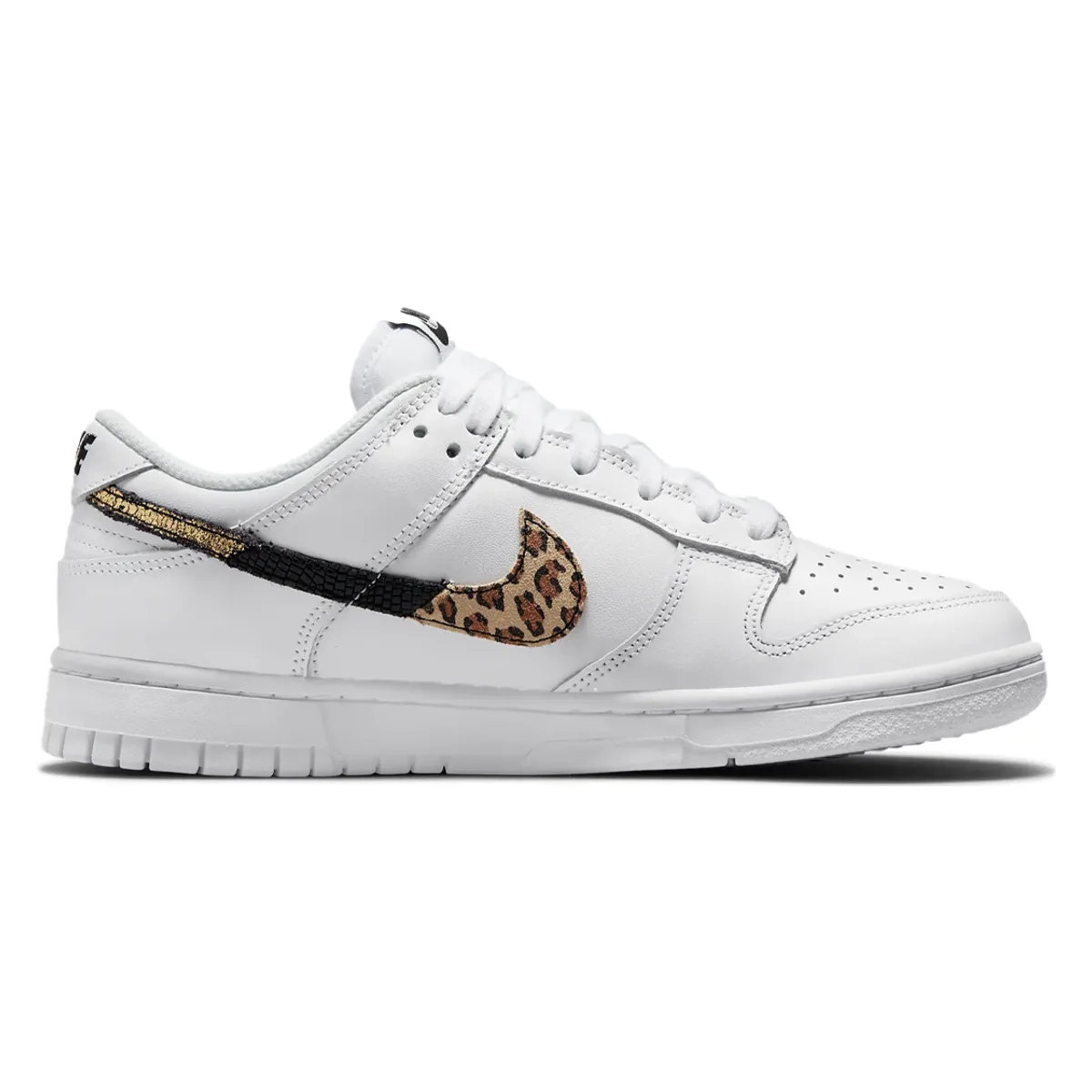 Nike Dunk Low White "Animal Swoosh"