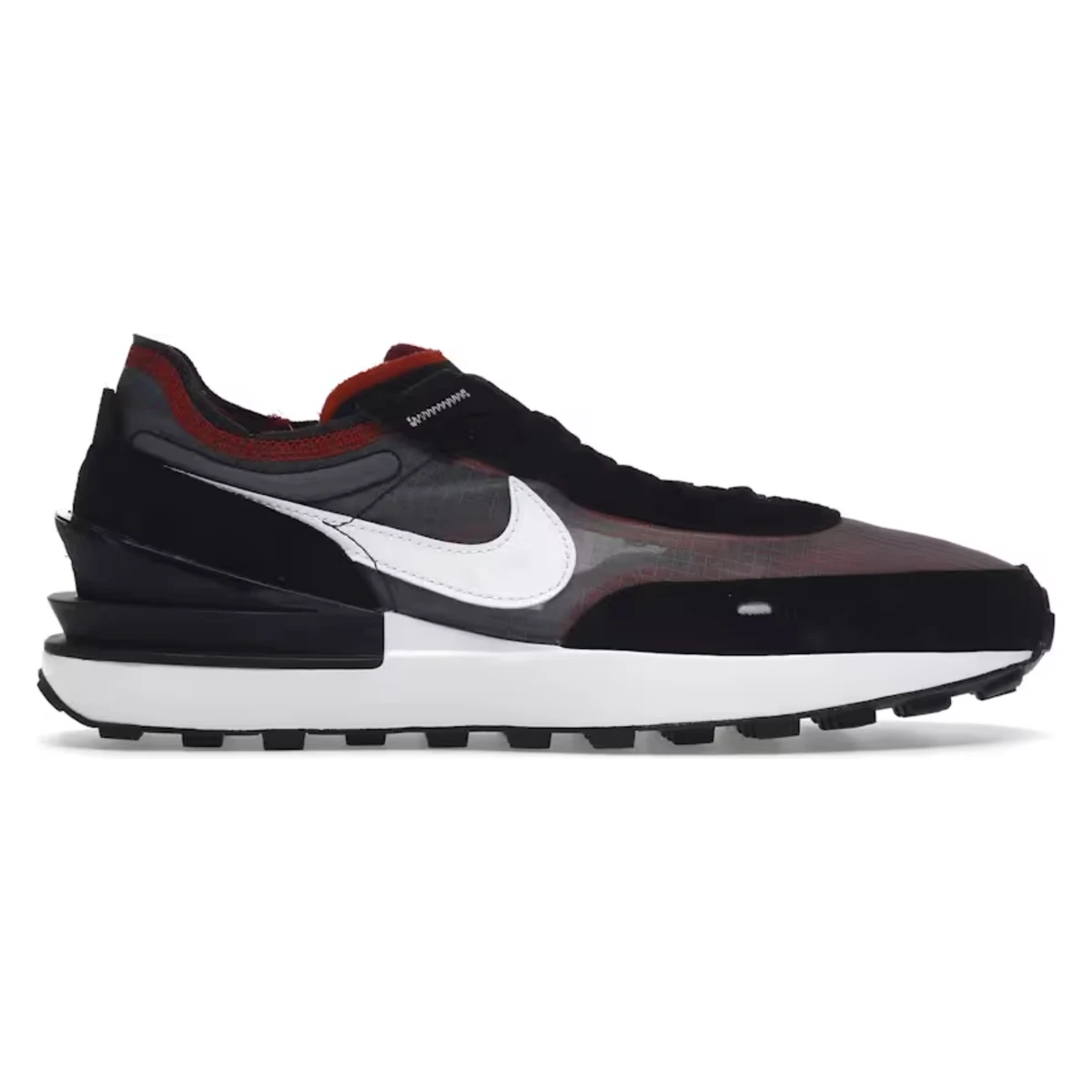 Nike Waffle One SE Black Sport Red