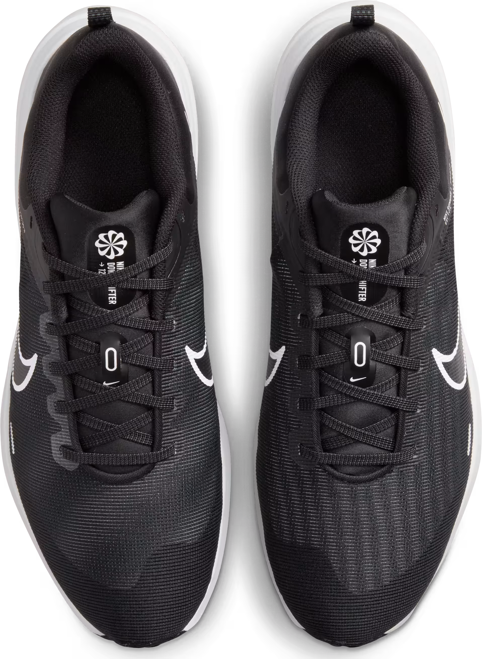Nike Downshifter 12 Black White Smoke Grey