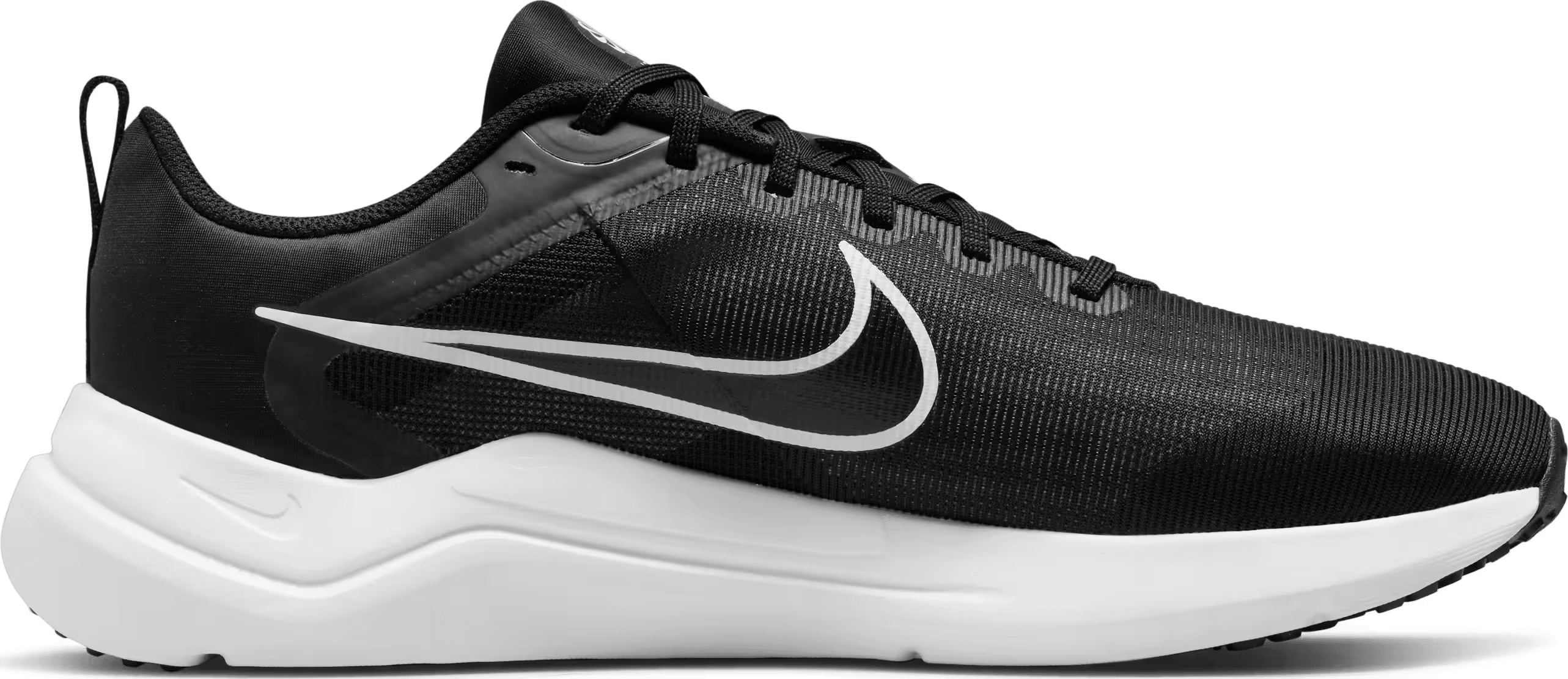 Nike Downshifter 12 Black White Smoke Grey