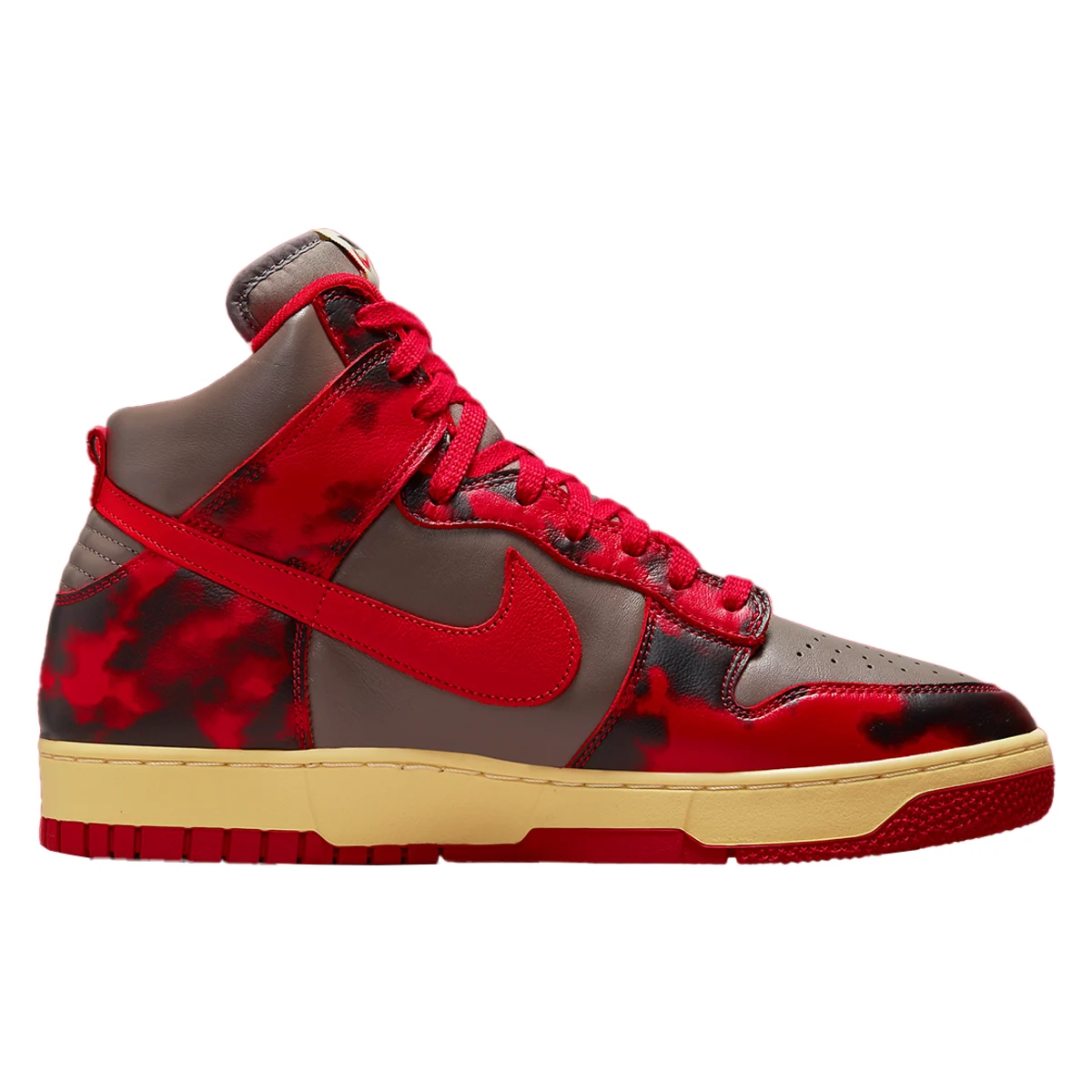 Nike Dunk High 1985 "Red Acid Wash"