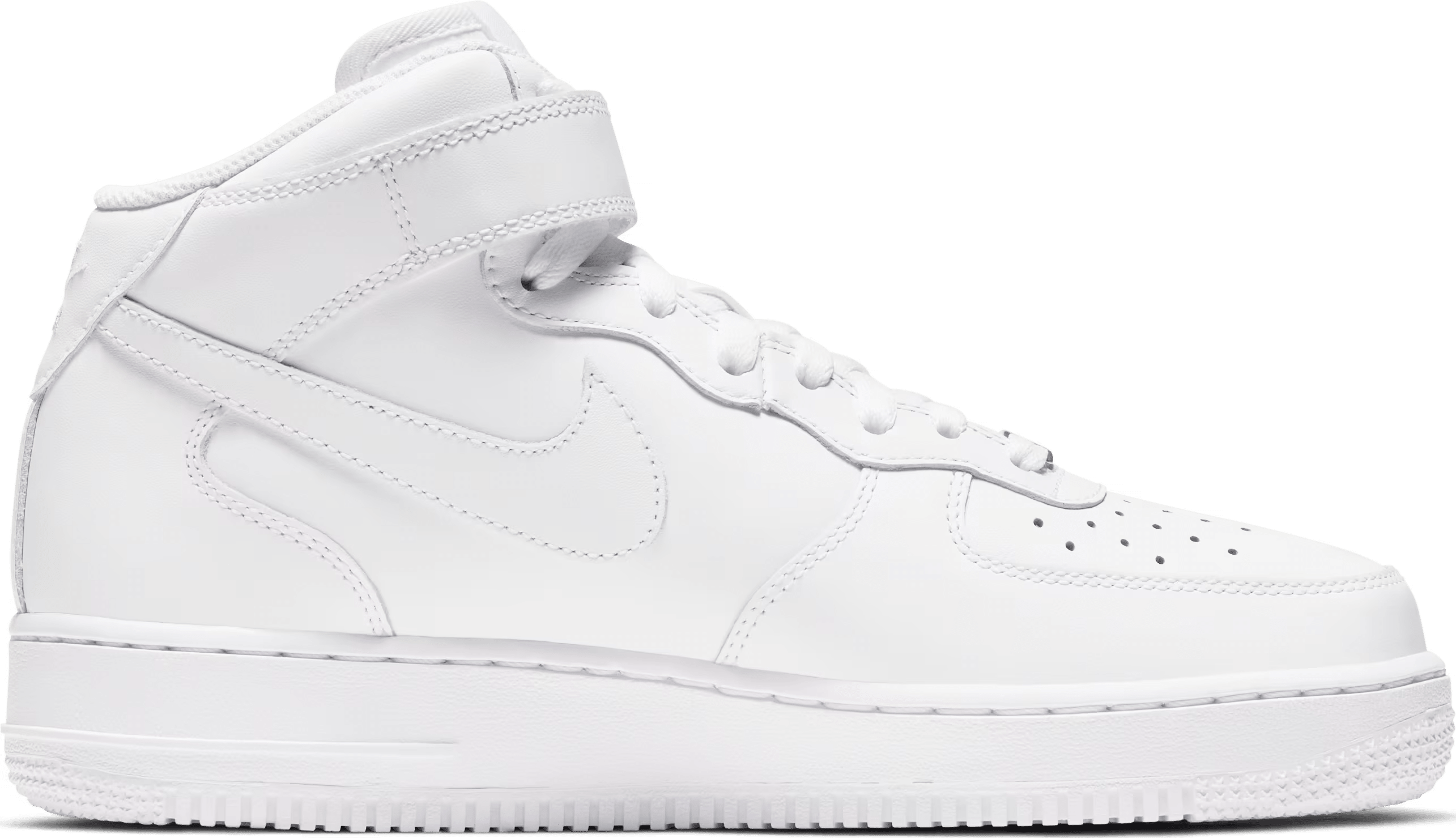 Nike Air Force 1 '07 Mid Wmns "Triple White"