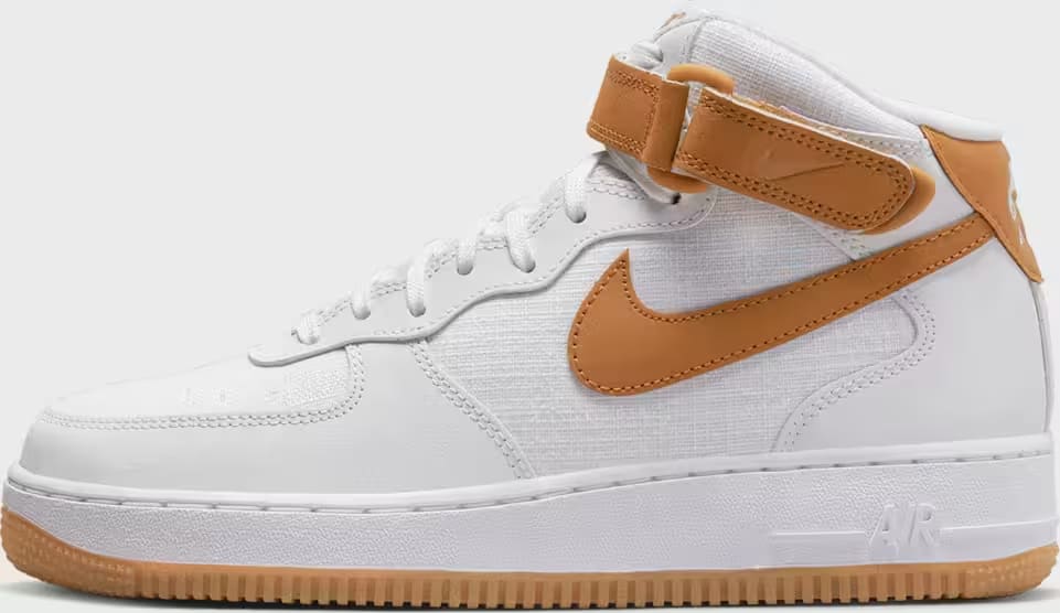 Nike Air Force 1 Mid '07 White Desert Ochre (Women's)