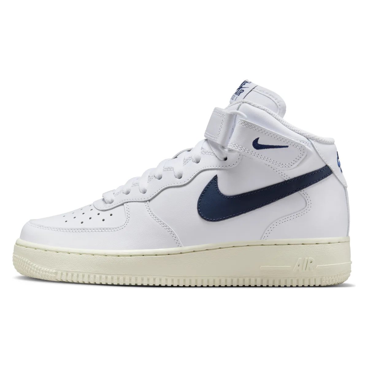 Nike Air Force 1 '07 Mid Wmns "White Midnight Navy"