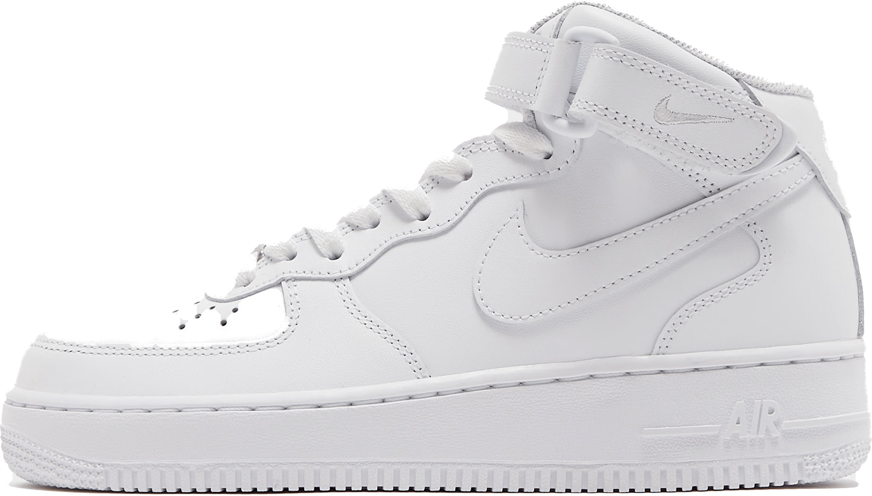 Nike AIR FORCE 1 '07 MID MNS Womens "Triple White"