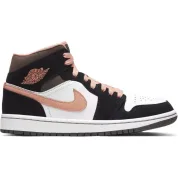 Jordan 1 Mid Peach Mocha (Women's)