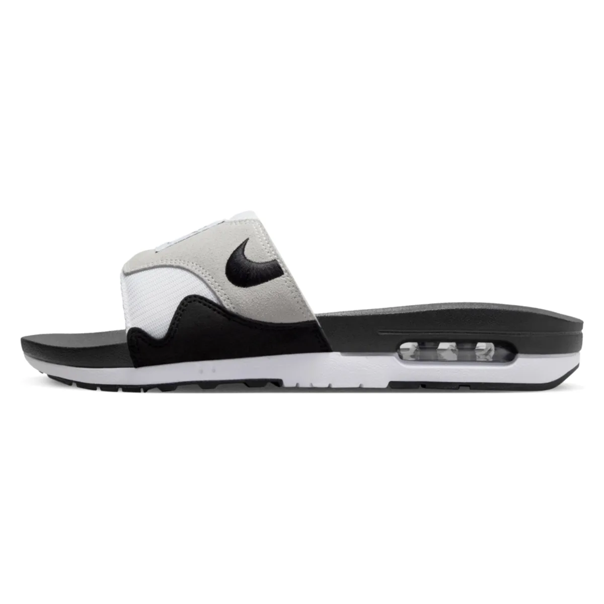 Nike Air Max 1 Slide "Black White"