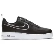 Nike Air Force 1 Patches Black White