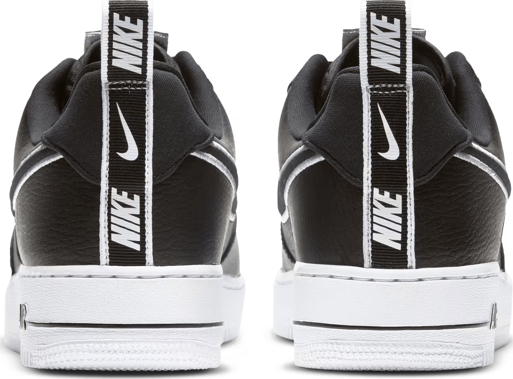 Nike Air Force 1 Patches Black White